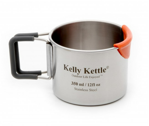 350 ml/ 12 oz Stainless Steel Kelly Kettle Cup /mug
