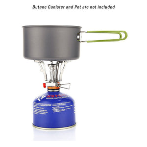 Gas Stove with pot and Canister