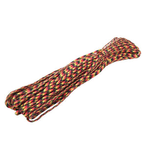 100 Ft 550 Paracord Rasta